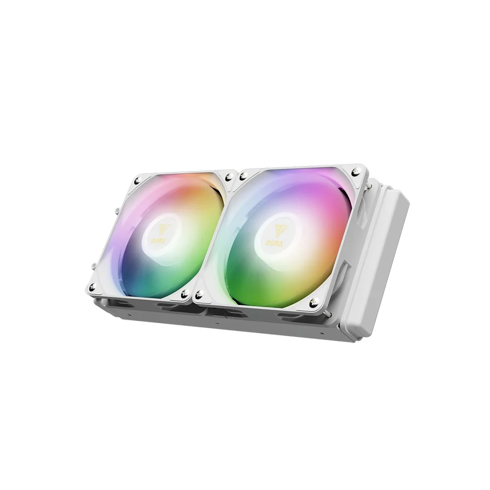 Imagem 5 de 5 do produto Water Cooler Gamdias Aura Gl 240 Digital Wh ARGB Amd/intel Branco