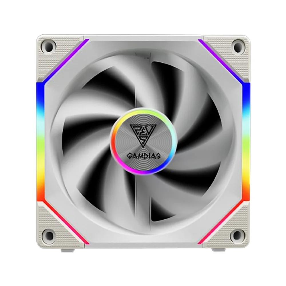 Kit 3 Fan 120mm ARGB Gamdias Aeolus Branco P2-1203u Wh 7