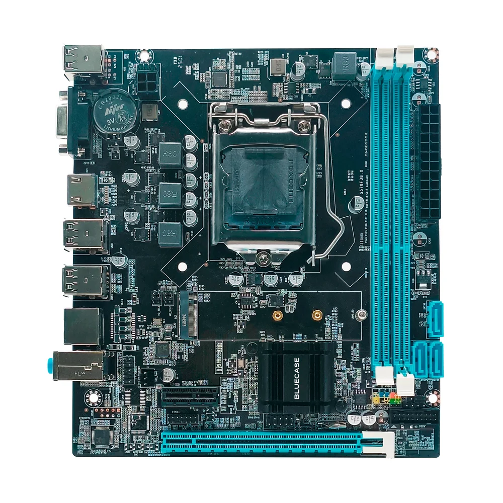 Placa Mae Bluecase Bmbh61-g2hg-m2 Rev 3.0 LGA  1155 6