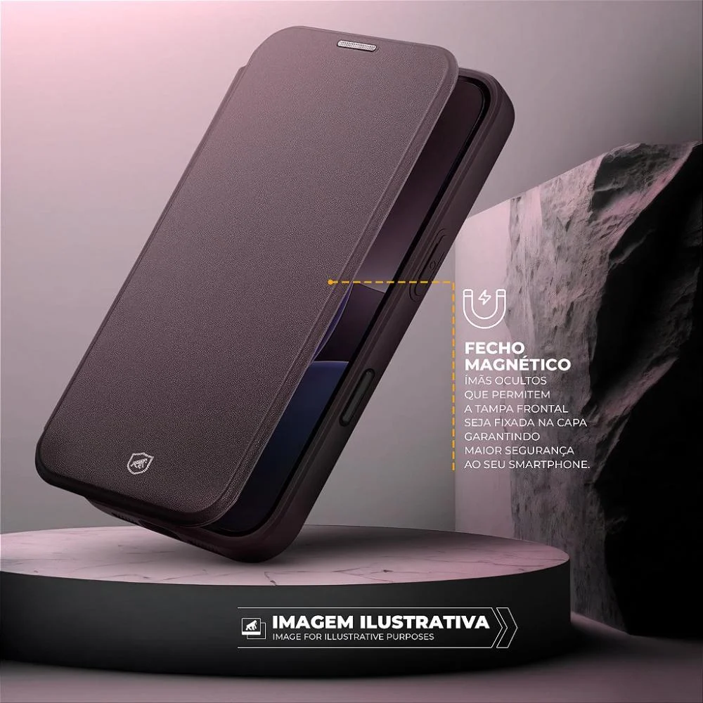 Imagem 3 de 5 do produto Capa Para Iphone 17 - Carteira Dual - Gshield