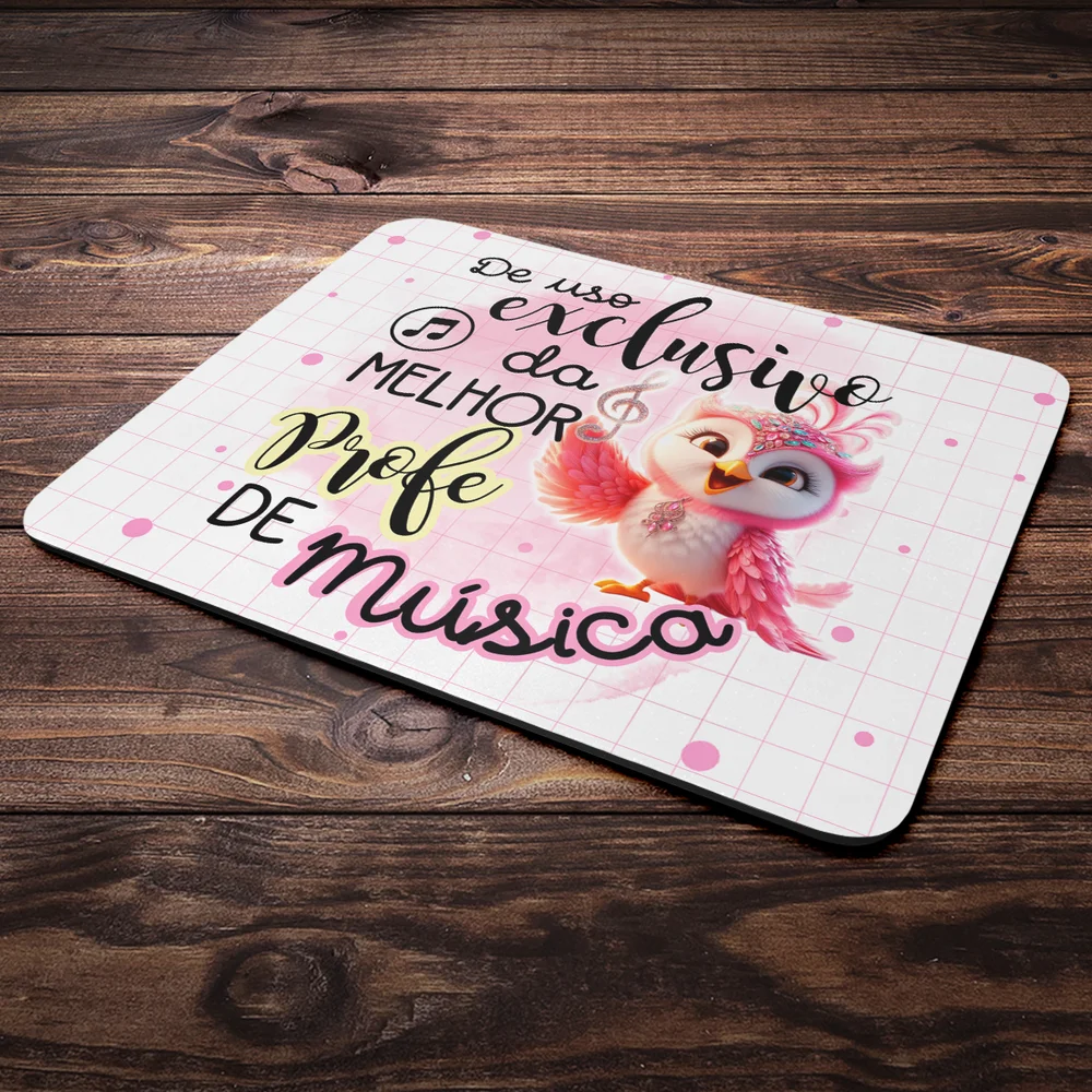 Imagem 3 de 4 do produto Mouse Pad - Exclusivo Da Melhor Professora De Música