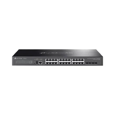 Switch Gerenciável L3 24 Portas Tp-link Tl-sg5428x C/4 Slots Sfp+ 10gbps