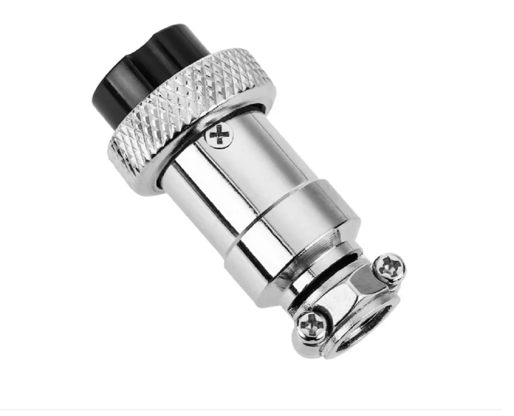 Imagem 3 de 5 do produto Conector Mic Macho/femea 4 Pinos Metal - 10 Pares