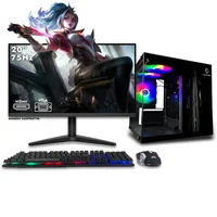 "Computador Nextpc Gamer Completo Intel Core i7 7ª, RTX 3050 6gb, 16gb, SSD 512gb, Monitor 20"", Gabinete Aquário"