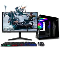 "Computador Nextpc Gamer Completo Intel Core i5 7ª, RTX 3050 6gb, 16gb, SSD 512gb, Monitor 20"", Gabinete Aquário"