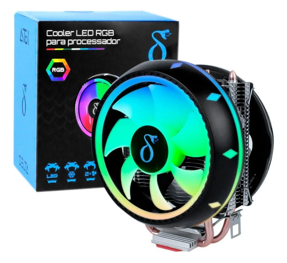 Cooler Para Processador RGB - (DELTA-C2213) 4