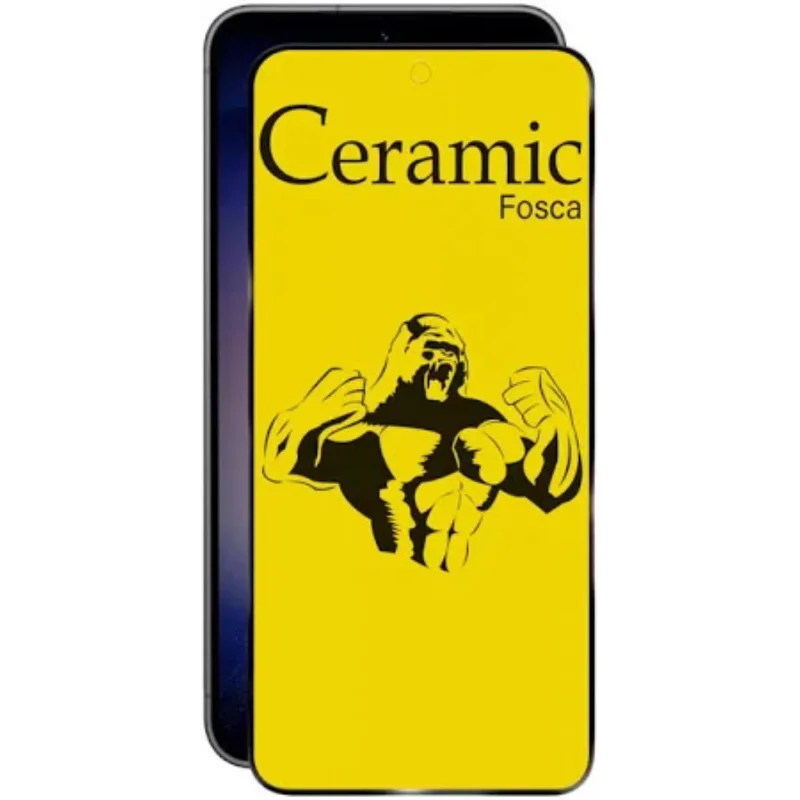 Imagem 3 de 4 do produto Película De Cerâmica Fosca Compatível Para Smartphone Galaxy Samsung A24 / A25 / Note8 Pro