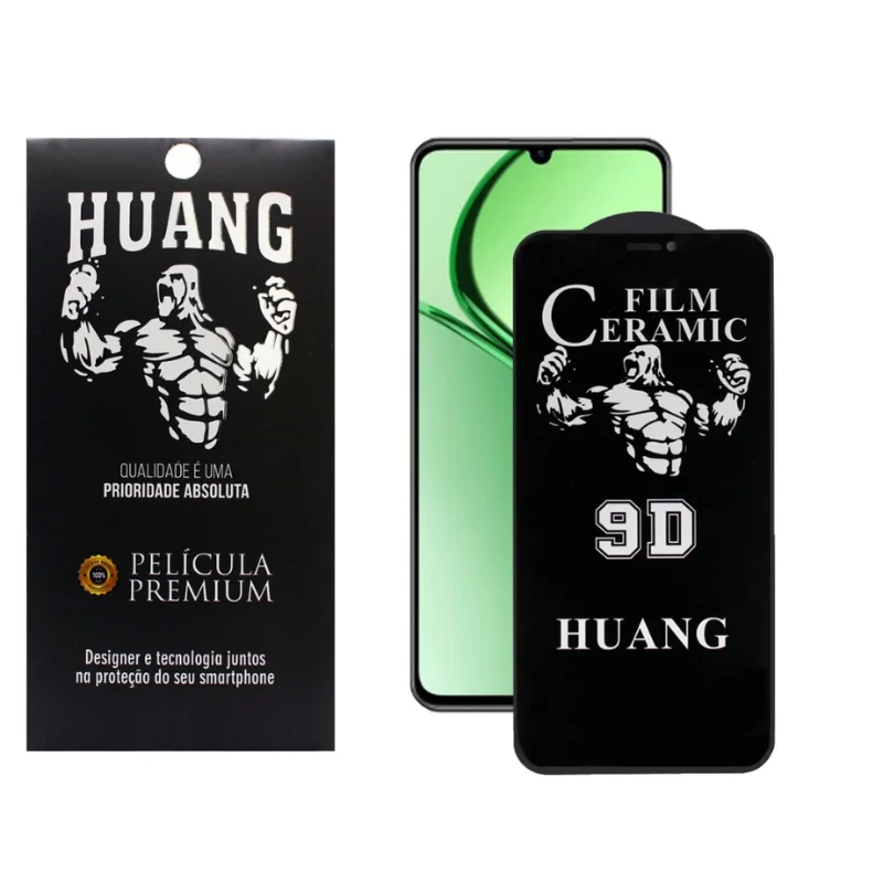 Imagem 3 de 3 do produto Película De Cerâmica Privativa  Para Smartphone  Redmi Note 14 / Poco M7 Pro / Poco X6 / Poco X6 Pro