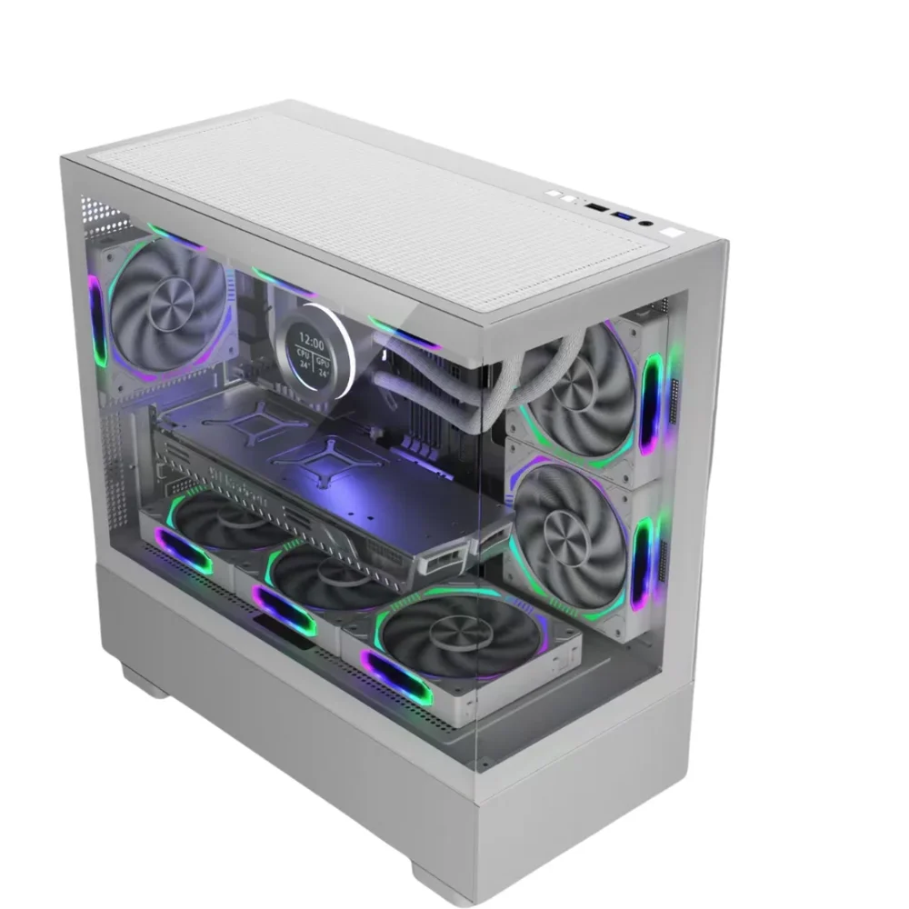 Computador Gamer  Amd Ryzen 7 5700 32gb Nvme 512gb Vga 8GB W11 1000w