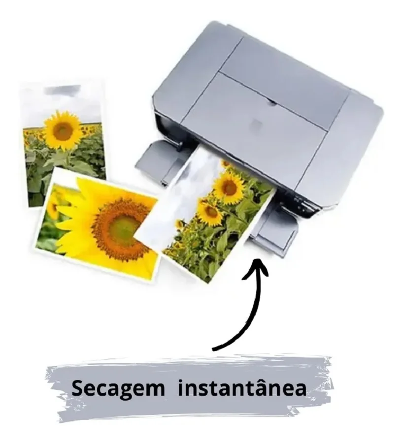 Imagem 3 de 5 do produto Papel Foto Glossy, Brilhante Branco 180g A4, Pacote C/ 50 Folhas, Masterprint - 302010004