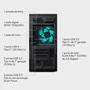 Desktop Dell Alienware Aurora Intel Core Ultra 9 RTX 5070 32gb 1TB SSD WINDOWS 11 Aw-u9285k-m20p