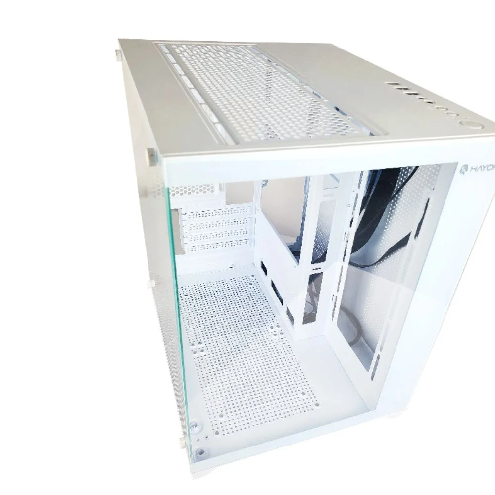 Imagem 2 de 5 do produto Gabinete Gamer Hayom Gb1788 Branco M-atx / Mini Itx