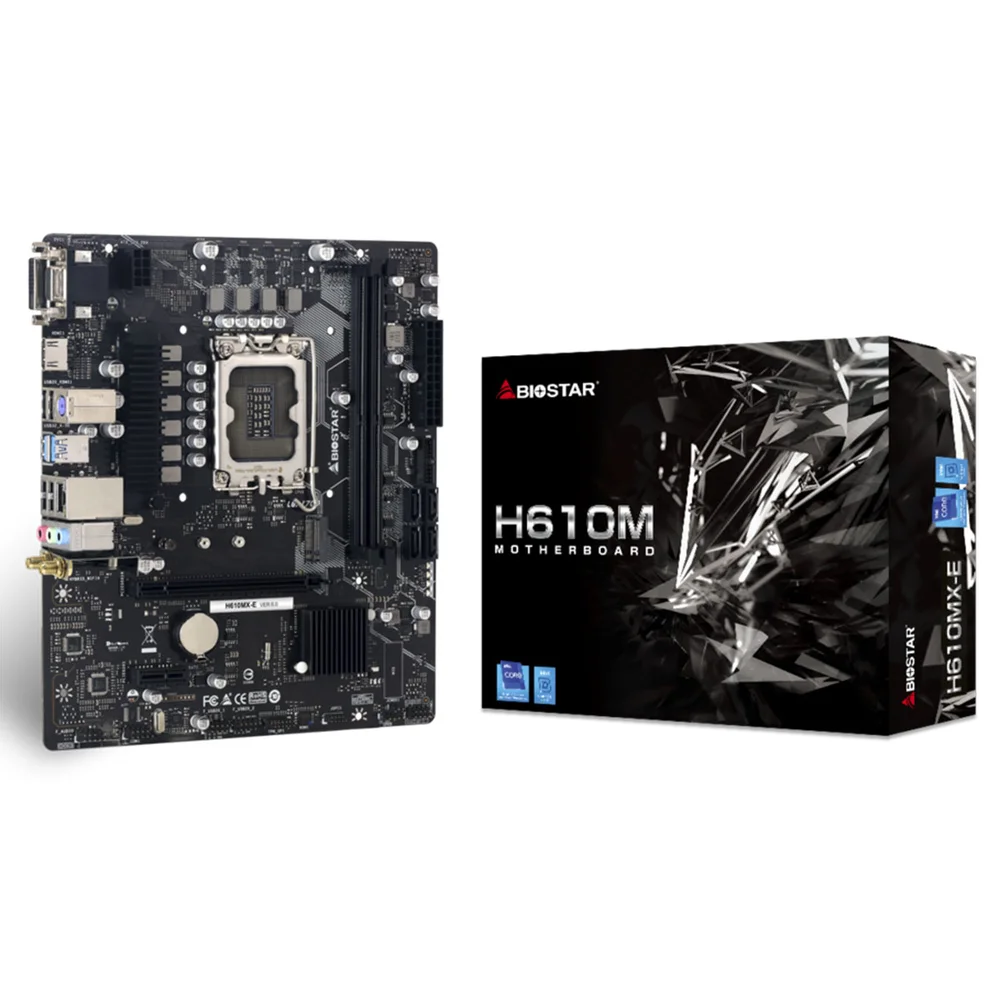 Placa Mae Biostar H610mx-e LGA 1700 4
