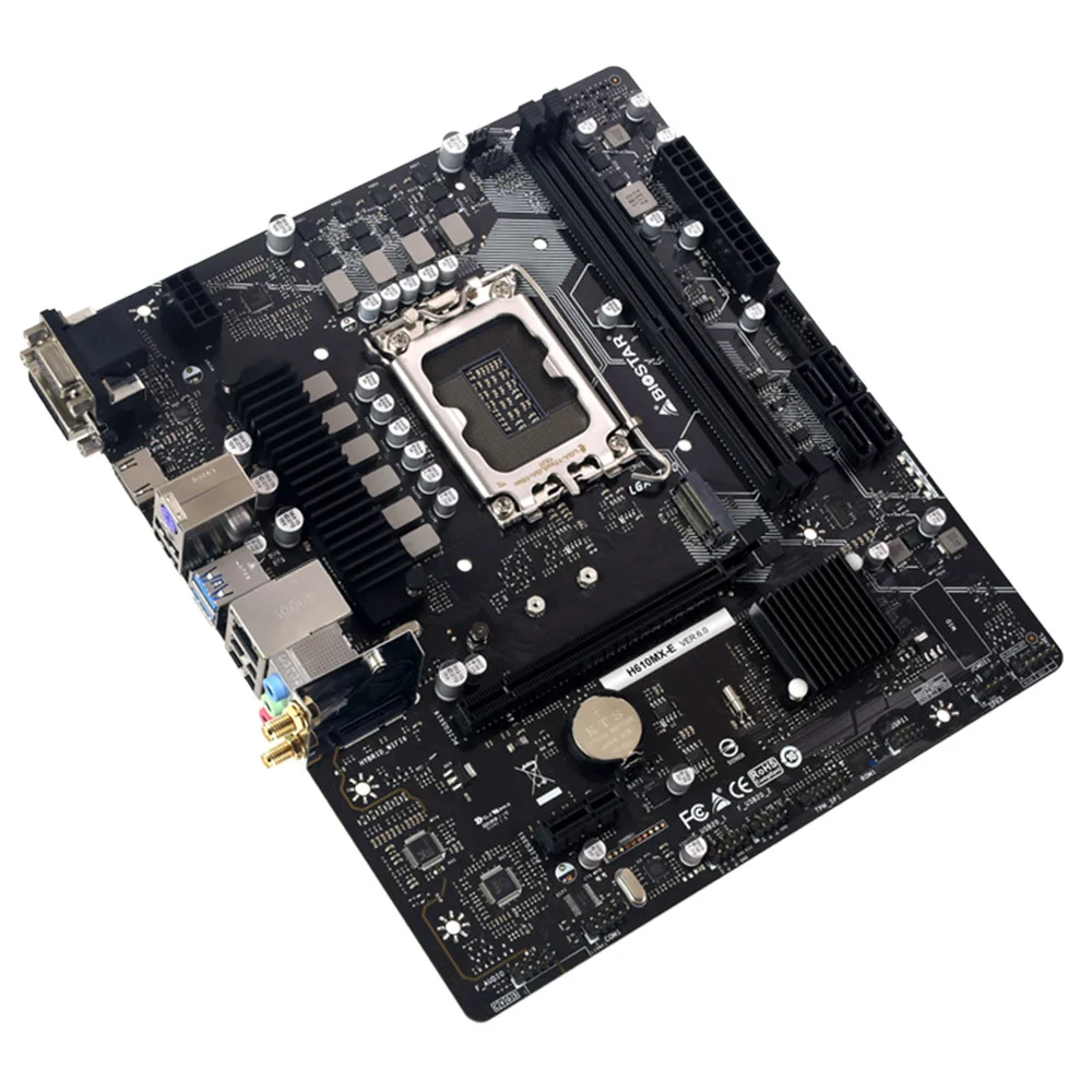 Placa Mae Biostar H610mx-e LGA 1700 7
