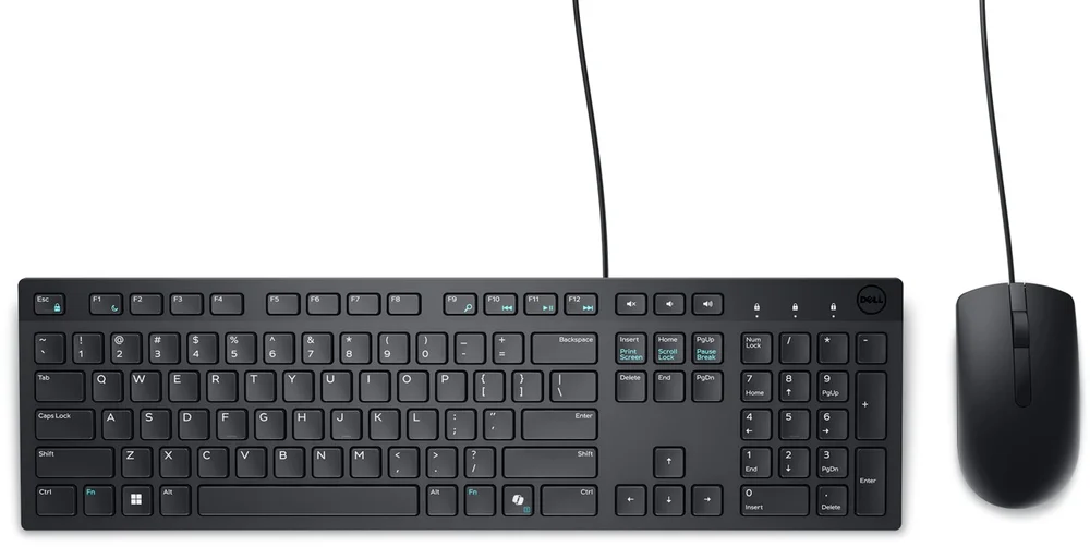 Imagem 3 de 5 do produto Dell Wired Keyboard And Mouse Km300c