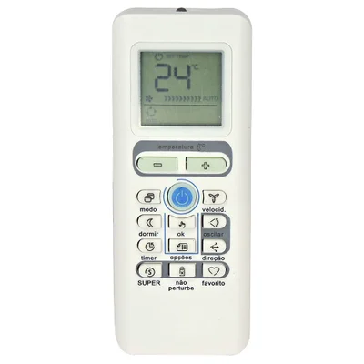 Atech Controle Remoto Ar Condicionado Springer/midea 42maca09s5 / 38kcx09s5