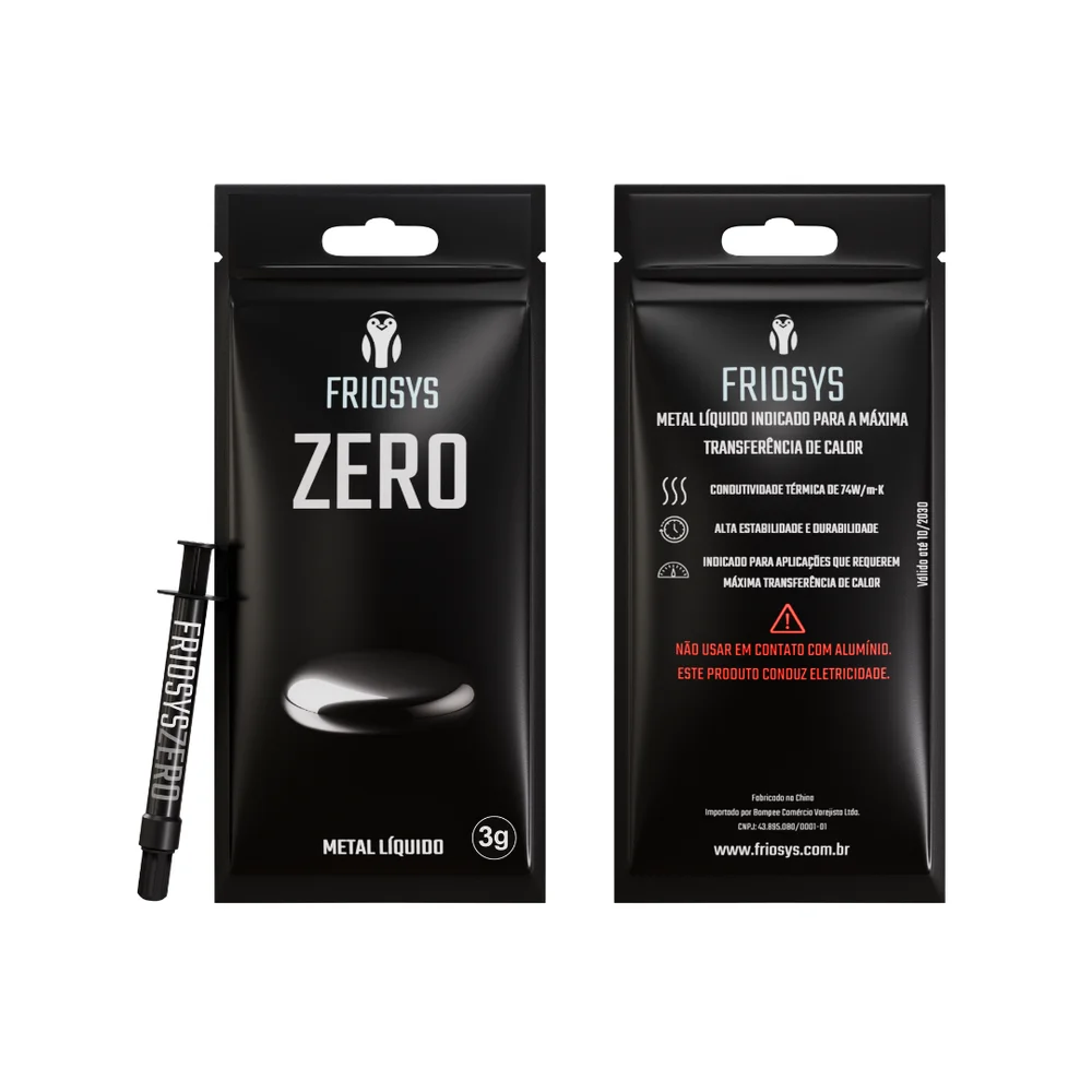 Metal Líquido Friosys Zero 3g Cpu/gpu/consoles 7