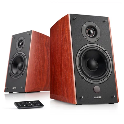 Caixa de som 120W RMS, Bluetooth, Bivolt, Controle de Graves e Agudos, Óptica Digital, Duplo RCA - R2000DB EDIFIER