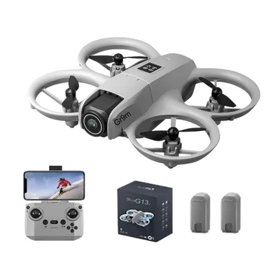 Mini Drone Gt3 – Câmera Hd Aérea, Posicionamento Óptico, Desvio De Obstáculos, 2 Baterias