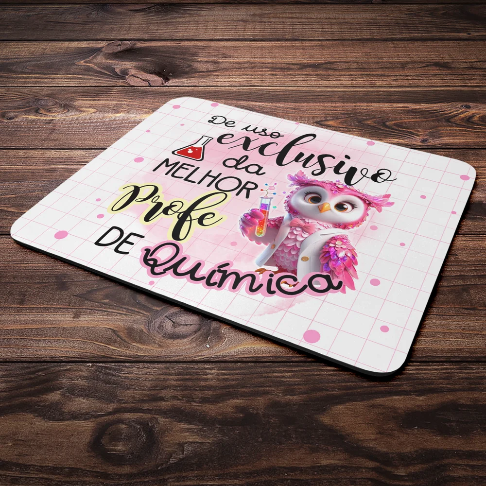 Imagem 3 de 4 do produto Mouse Pad - Exclusivo Da Melhor Professora De Química