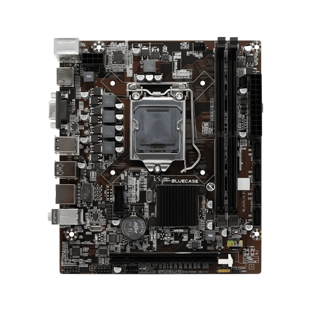 Placa Mãe Bluecase Bmbh110 D3hgu M2 Rev 3.0 Ddr4 HDMI Usb 3.0 M.2 Nvme 32gb 4