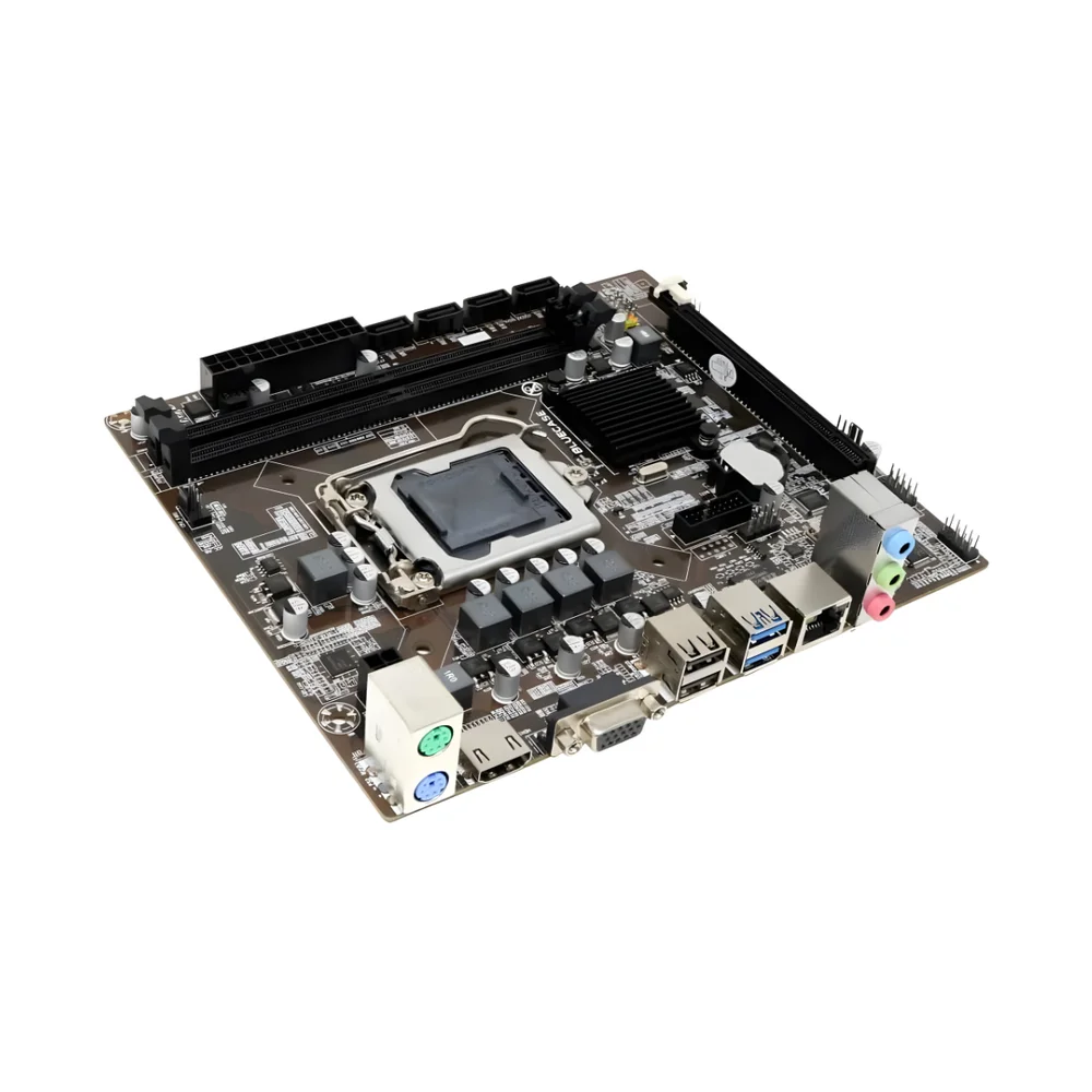 Placa Mãe Bluecase Bmbh110 D3hgu M2 Rev 3.0 Ddr4 HDMI Usb 3.0 M.2 Nvme 32gb 5