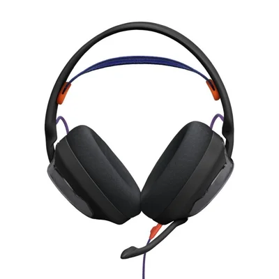 Headset Gamer Jbl Quantum 250 Drivers 50mm 3.5mm C/ Microfone Preto - Qtum250blk