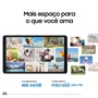 Galaxy Tab A11, 64gb, 4gb Ram, Tela De 8.7”, Bateria 5.100mah, Câmera Frontal 5mp, Câmera Traseira 8mp, Wifi Prata