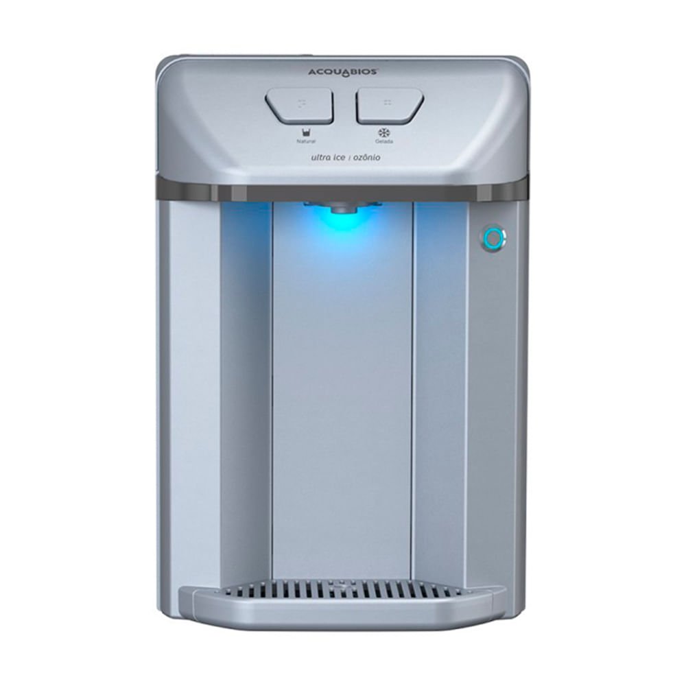 Purificador De Água Acquabios Com Água Gelada E Tecnologia De Utra Ice Ozônio Prata - Ultraice Purificador De Água Acquabios Com Água Gelada E Tecnologia De Utra Ice Oxônio Prata - Ultraice - 220v