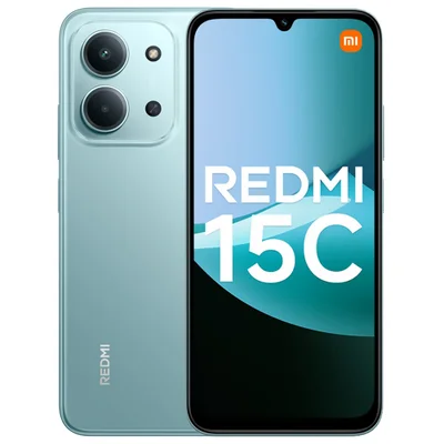 Celular Xiaomi Redmi 15c 4+4gb De Ram / 128GB / Tela 6.9" / Dual Sim Lte - Mint Verde (global)