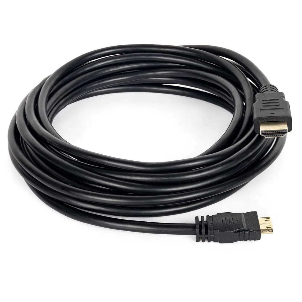 Imagem 3 de 4 do produto Cabo Mini HDMI Para HDMI Versão 2.0 - 19 Pinos, 4k 5 Metros 5 Mt