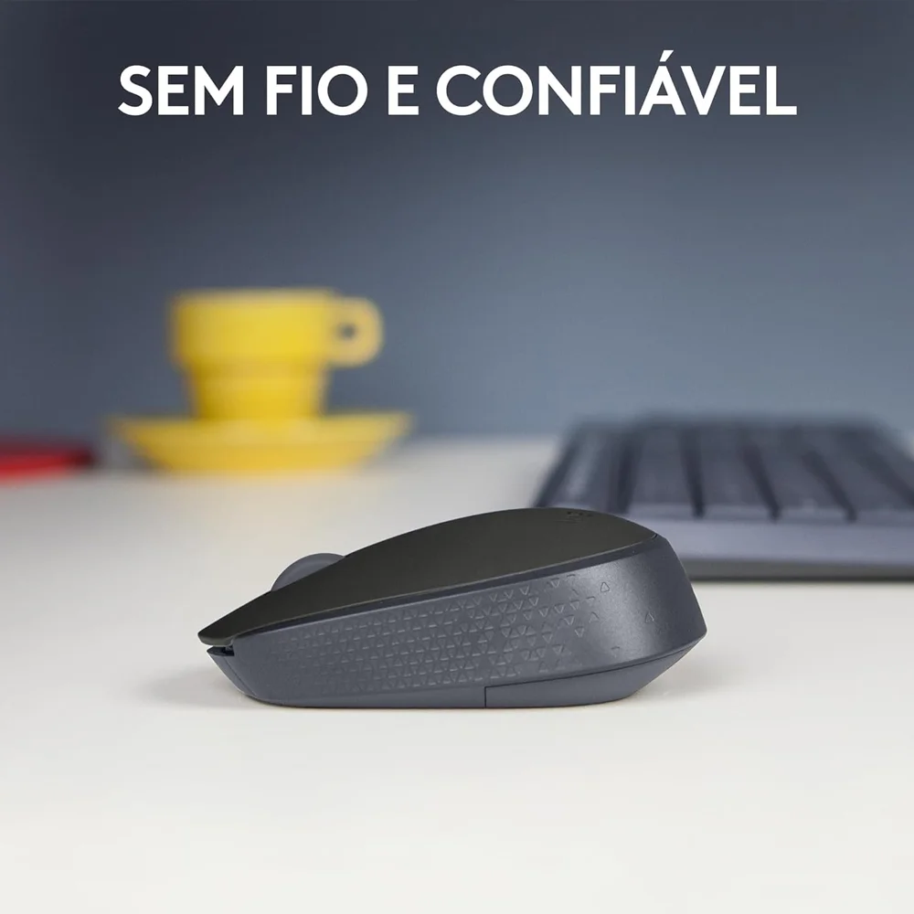 Imagem 2 de 5 do produto Mouse Sem Fio Mpower 2.4ghz Usb Preto Ergonômico