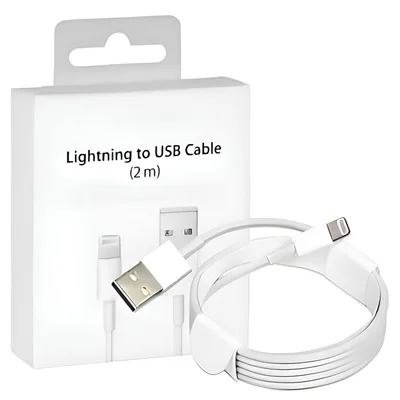 Cabo Usb Para Lightning Reforçado 1m, Compatível Com Iphone 6 7 8 X Xs 11 Se 12 Xr 13 14 Pro Max – Carregamento Turbo E Transferência De Dados