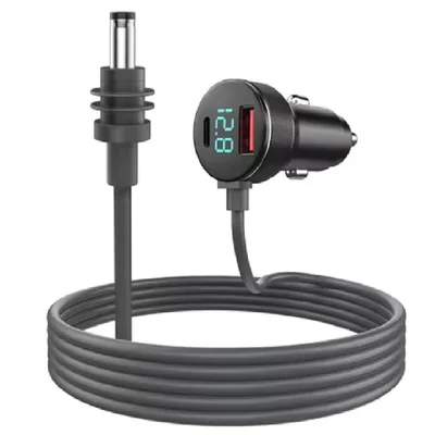 Cabo De Carregamento Veicular 12v/24v  3x1 Para Antena Starlink Mini - 5 Metros