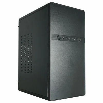 Gabinete K-mex Cm-0368 Preto Sem Fonte Micro Atx – Estrutura De Aço, Compacto E Resistente