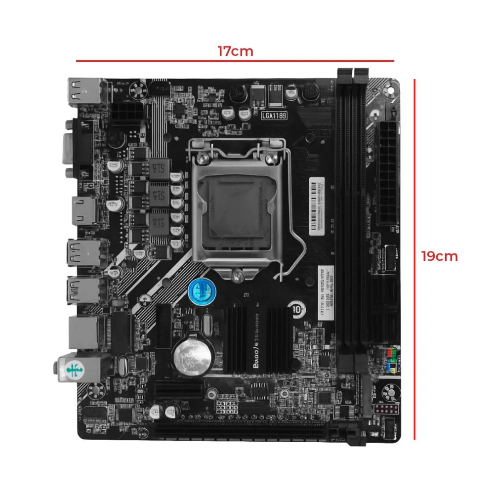 Placa-mãe Chipset Intel H81 LGA 1150 Ddr3 Sata Usb 3.2 Upgrade PC Placa-mãe Chipset Intel H81 LGA 1150 Ddr3 Sata Usb 3.2 Upgrade PC