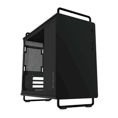 Gabinete Gamer Bluecase Bg-056bprobx Tiny Pro - Micro Atx - Design Compacto - 5 Fans ARGB - Preto