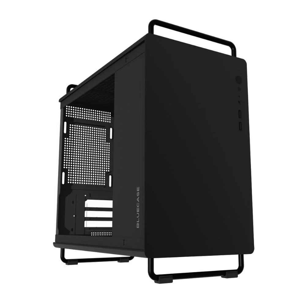Gabinete Gamer Bluecase Bg-056bprobx Tiny Pro - Micro Atx - Design Compacto - 5 Fans ARGB - Preto