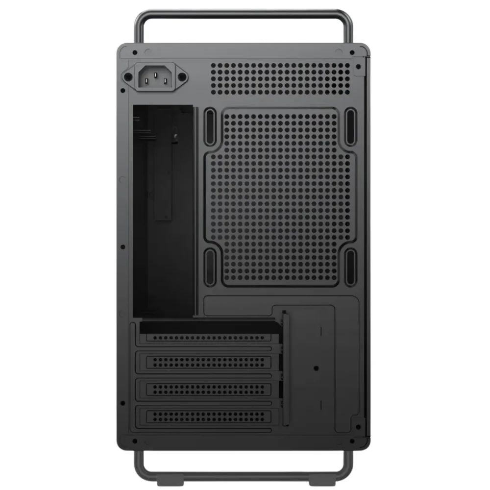 Imagem 2 de 5 do produto Gabinete Gamer Bluecase Bg-056b Tiny - Micro Atx - Design Compacto - Com Alça - Preto