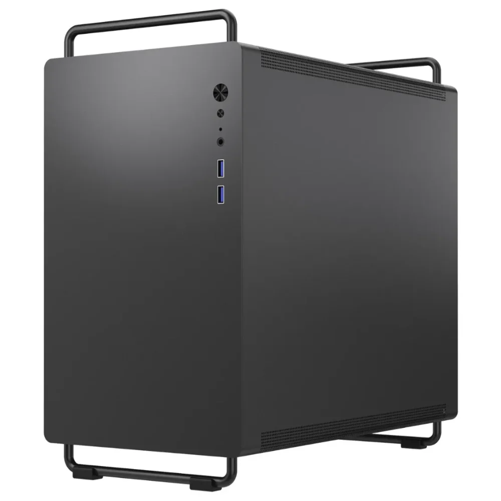 Imagem 4 de 5 do produto Gabinete Gamer Bluecase Bg-056b Tiny - Micro Atx - Design Compacto - Com Alça - Preto