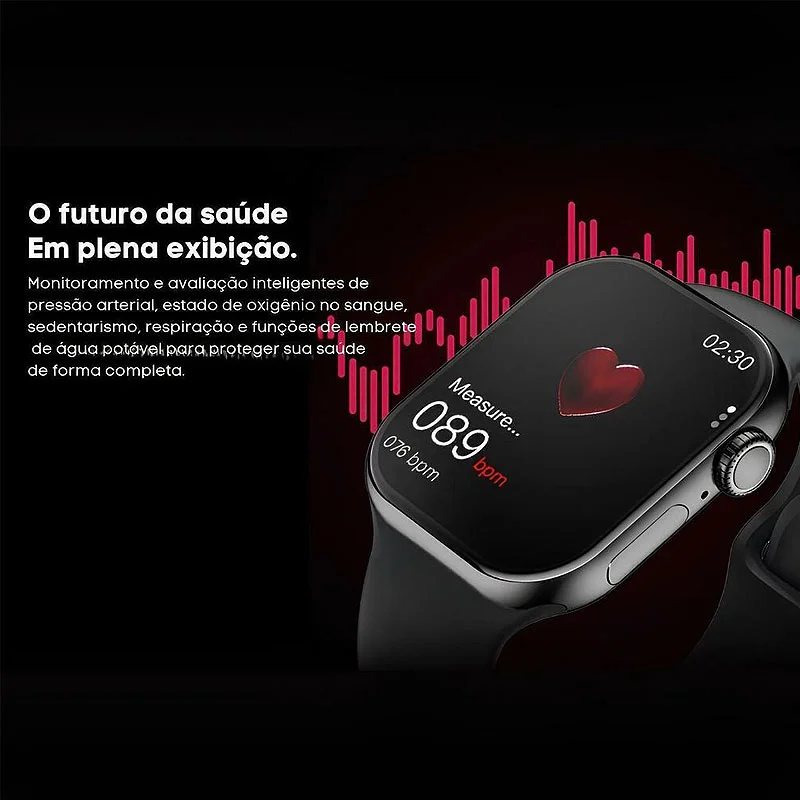 Imagem 3 de 5 do produto Smartwatch W11 Pro Series 11 46mm Tela AmoLED Whatsapp Gps Nfc
