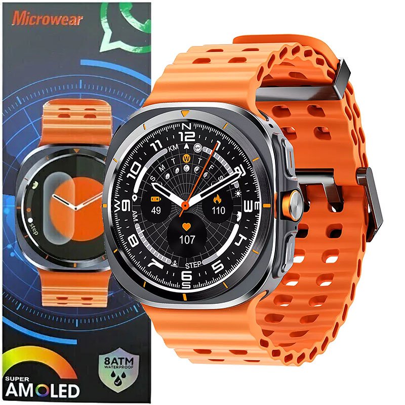 Smartwatch Su01 47mm Serie 11 8atm Relógio Integrado Gps Nfc Whatsapp