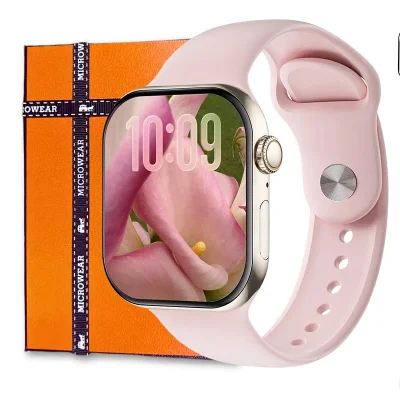 Smartwatch W11 Pro Mini Serie 11 42mm Microwear Responde Whatsapp Tela AmoLED 1gb Ip68 3atm