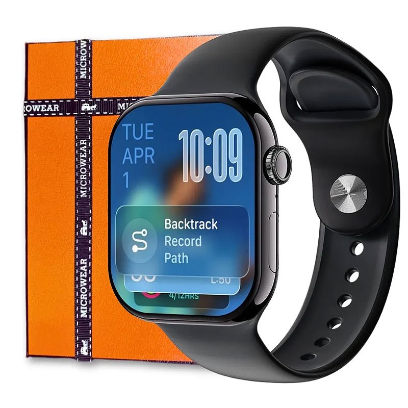 Smartwatch W11 Pro Mini Serie 11 42mm Responde Whatsapp Microwear Tela AmoLED 1gb Ip68 3atm