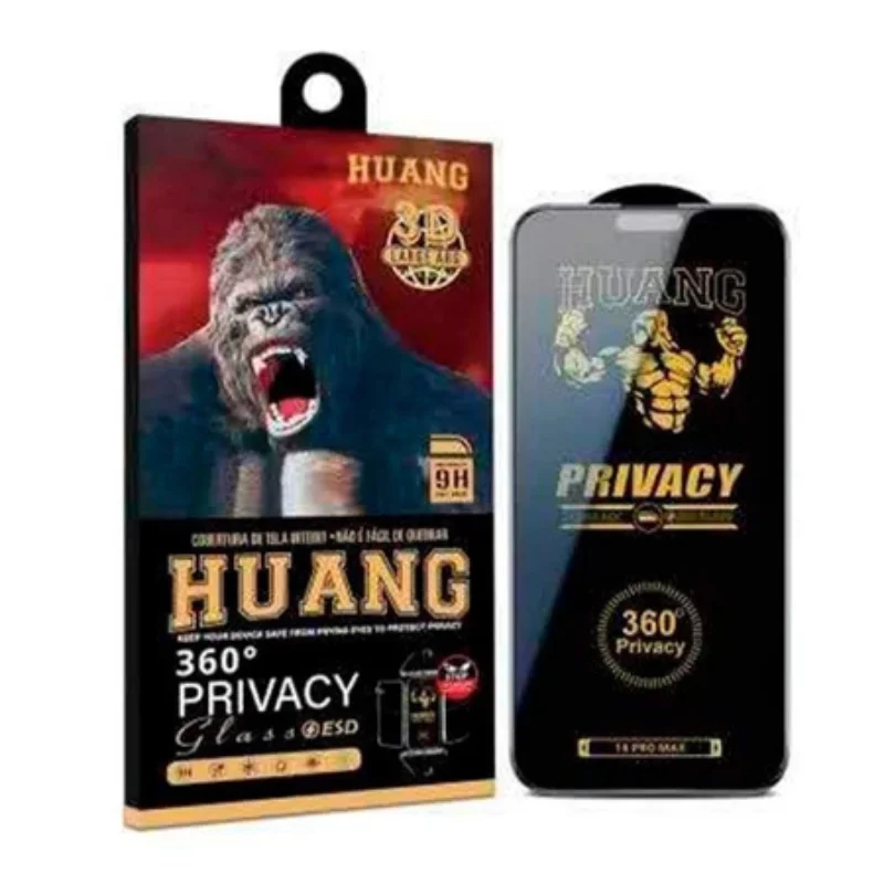 Imagem 2 de 5 do produto Película De Vidro 3d Privacidade Compatível Com Motorola Moto G51 / Moto G60 / Moto G60s / Moto G40 / G40 Fusion
