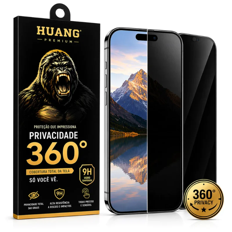 Imagem 4 de 5 do produto Película De Vidro 3d Privacidade Compatível Com Motorola Moto G51 / Moto G60 / Moto G60s / Moto G40 / G40 Fusion