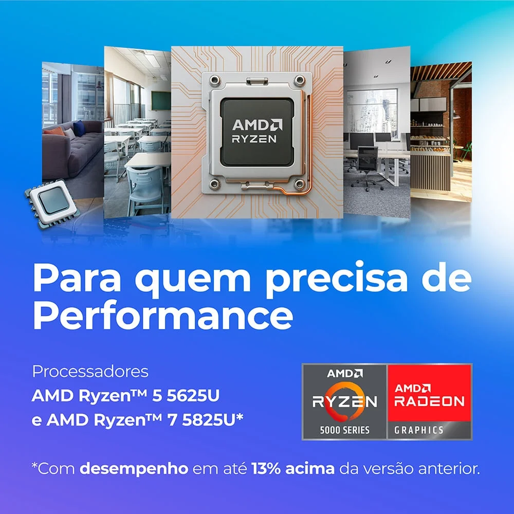 Notebook Positivo Vision R15m Amd Ryzen 55625u