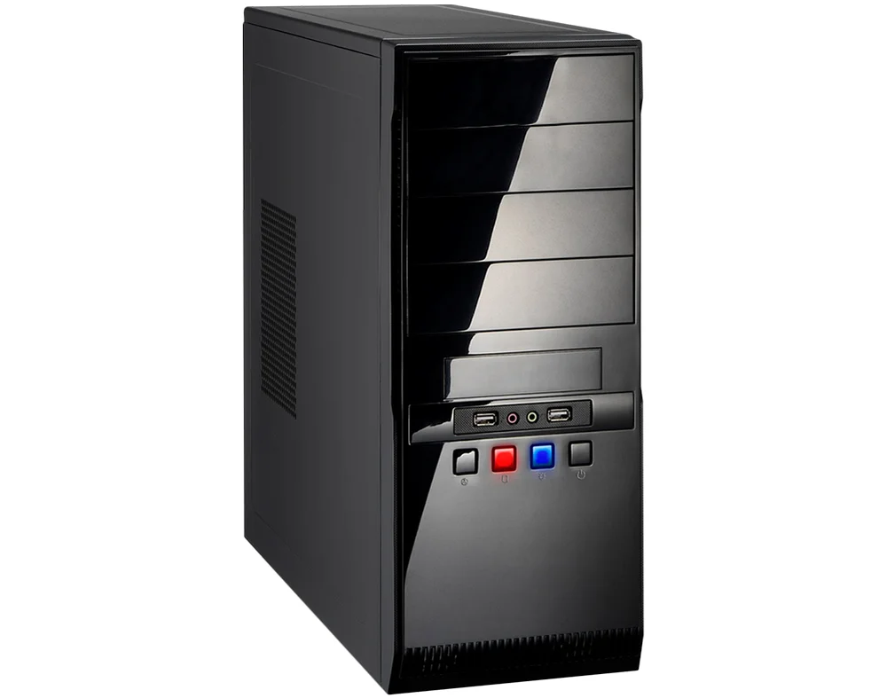Gabinete Atx Cx-2d67 Sem Fonte Preto Baias 4/5.25 + 1/3.5 Ext