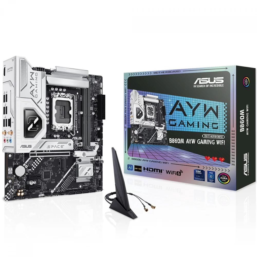komame ASUS B860M AYW GAMING WIFI新品 Produtos com até 15 OFF no PIX KaBuM