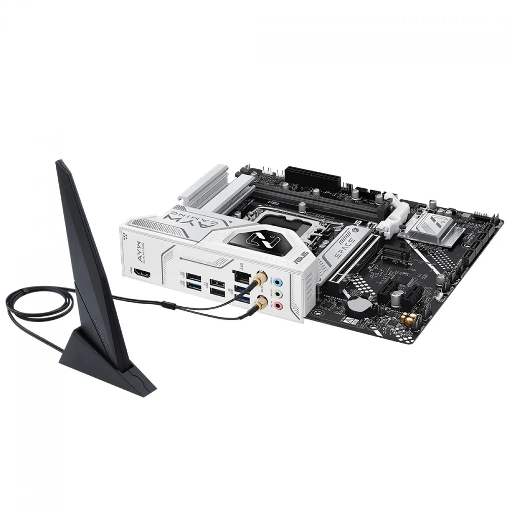 komame ASUS B860M AYW GAMING WIFI新品 Placa Mãe Asus B860M AYW Gaming WiFi, Chipset B860, Intel LGA 1851